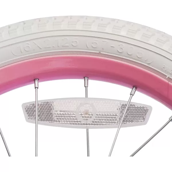 imageJOYSTAR 12 14 16 18 Inch Kids Bike Front Wheels Replacement with Solid Air Rubber Tire and Inner Tube Bicycle Bike Wheels Dont Fit with Huffy Bike Black ampamp WhiteWhite 16 Inch