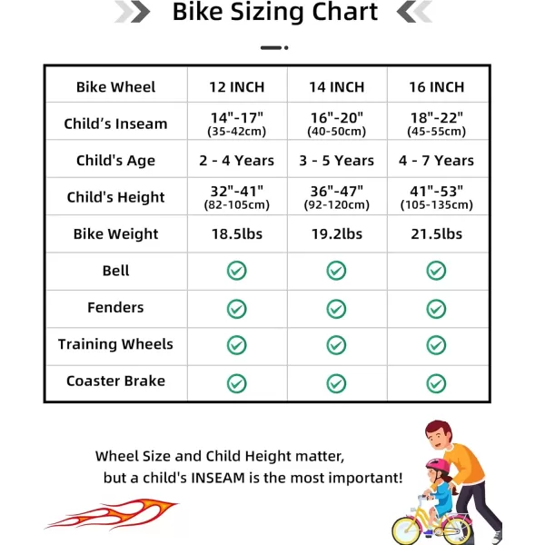 imageJOYSTAR 12 14 16 Inch Kids Cruiser Bike for Ages 27 Years Old Girls ampamp Boys Kids Bike with Training Wheels ampamp Coaster Brake Kids Cruiser Bicycles for ChildrenBlack