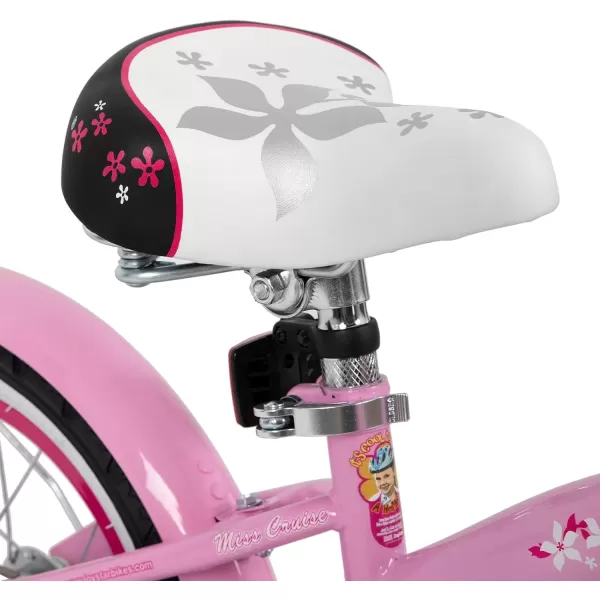 imageJOYSTAR 12 14 16 Inch Kids Cruiser Bike for Ages 27 Years Old Girls ampamp Boys Kids Bike with Training Wheels ampamp Coaster Brake Kids Cruiser Bicycles for ChildrenLight Pink