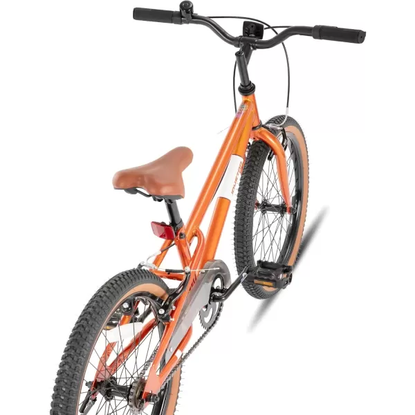 imageJOYSTAR 20 Inch Kids Bike for Age 710 Years 20 Inch Freestyle BMX Bike for Kids and Beginner Level Rider Kids BicycleOrange