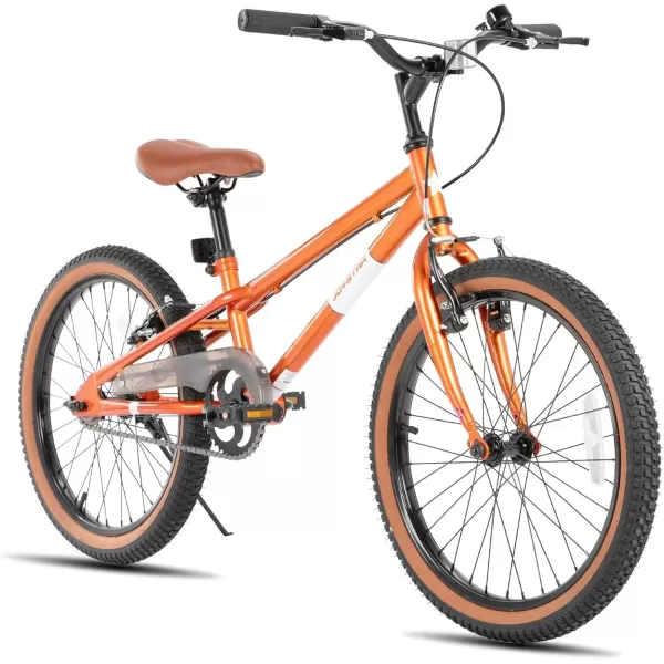 imageJOYSTAR 20 Inch Kids Bike for Age 710 Years 20 Inch Freestyle BMX Bike for Kids and Beginner Level Rider Kids BicycleOrange