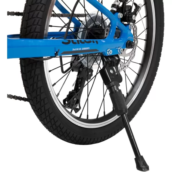 imageJOYSTAR 20 Inch Kids Bike for Ages 712 Year Old Boys Girls Magnesium Alloy Kids Mountain Bicycle with Shimano 7Speed ampamp Dual Disc Brake Muliple ColorsBlue