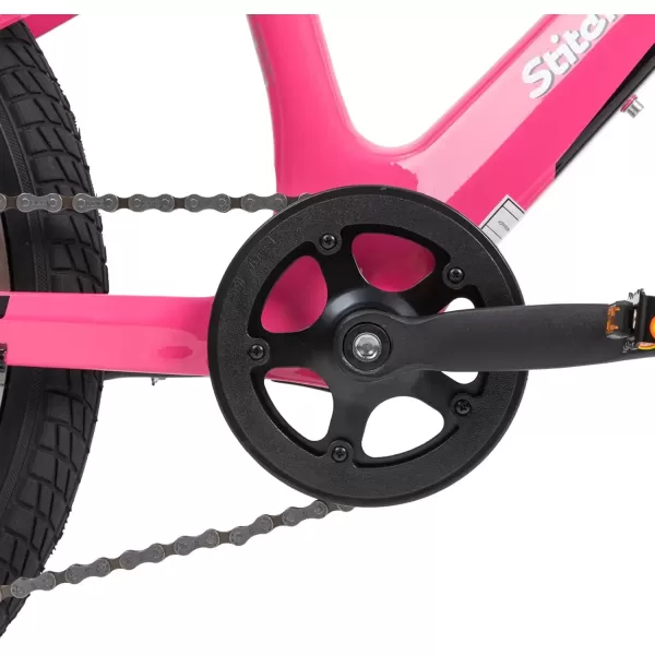 imageJOYSTAR 20 Inch Kids Bike for Ages 712 Year Old Boys Girls Magnesium Alloy Kids Mountain Bicycle with Shimano 7Speed ampamp Dual Disc Brake Muliple ColorsPink