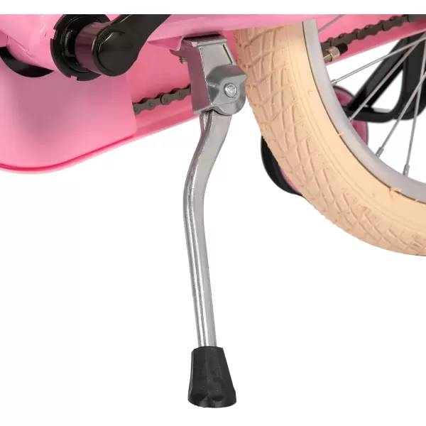 imageJOYSTAR Girls Bike for 212 Years Old Toddlers and Kids 12quot 14quot 16quot Kids Bike with Training Wheels 20 Inch Kids Bicycle with Kickstand Retro Style Kids BikesZPink