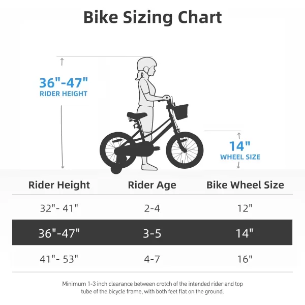 imageJOYSTAR Girls Bike for 212 Years Old Toddlers and Kids 12quot 14quot 16quot Kids Bike with Training Wheels 20 Inch Kids Bicycle with Kickstand Retro Style Kids BikesSky Blue
