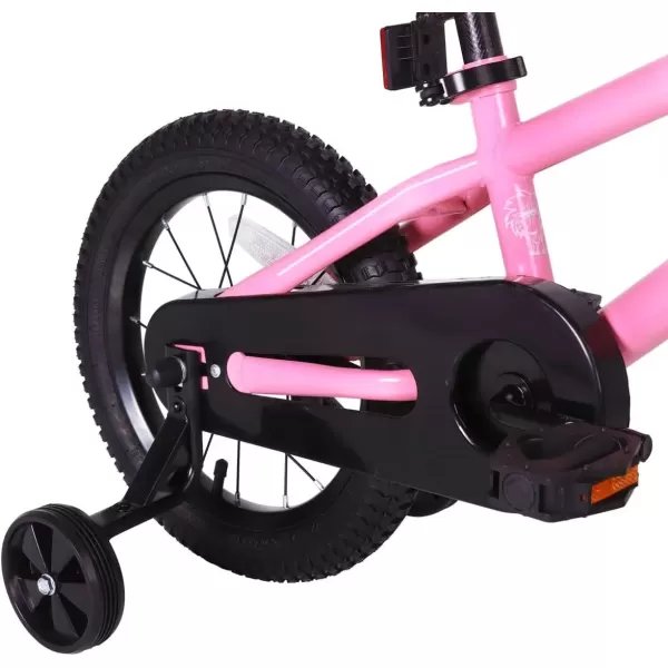 imageJOYSTAR Kids Bike for Ages 212 Years Old Boys Girls 1220 Inch BMX Style Kids Bikes with Training Wheels Children Bicycle for Kids and Toddler Multiple ColorsPink