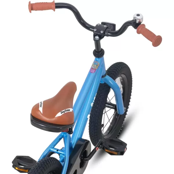 imageJOYSTAR Kids Bike for Ages 212 Years Old Boys Girls 1220 Inch BMX Style Kids Bikes with Training Wheels Children Bicycle for Kids and Toddler Multiple ColorsBlue