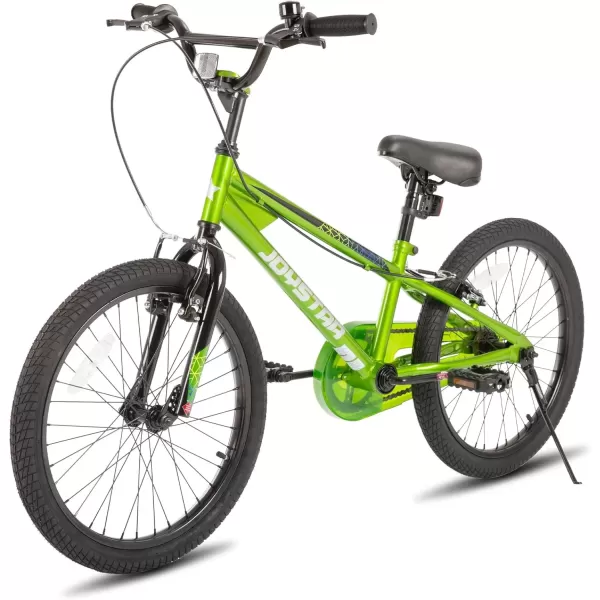 imageJOYSTAR Kids Bike for Ages 212 Years Old Boys Girls 1220 Inch BMX Style Kids Bikes with Training Wheels Children Bicycle for Kids and Toddler Multiple Colorshunter green