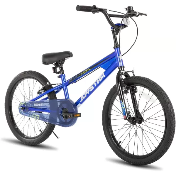 imageJOYSTAR Kids Bike for Ages 212 Years Old Boys Girls 1220 Inch BMX Style Kids Bikes with Training Wheels Children Bicycle for Kids and Toddler Multiple Colorsroyal blue