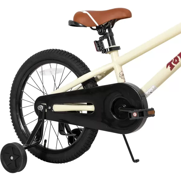 imageJOYSTAR Kids Bike for Ages 212 Years Old Boys Girls 1220 Inch BMX Style Kids Bikes with Training Wheels Children Bicycle for Kids and Toddler Multiple ColorsIvory