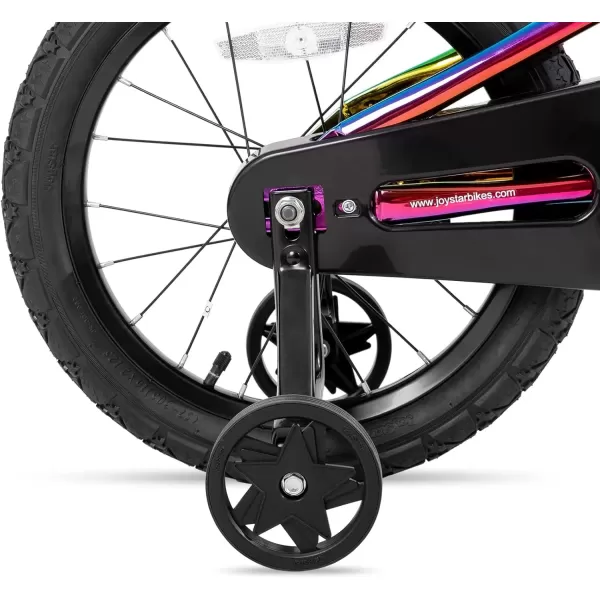 imageJOYSTAR Kids Bike for Ages 212 Years Old Boys Girls 1220 Inch BMX Style Kids Bikes with Training Wheels Children Bicycle for Kids and Toddler Multiple ColorsOil Slick