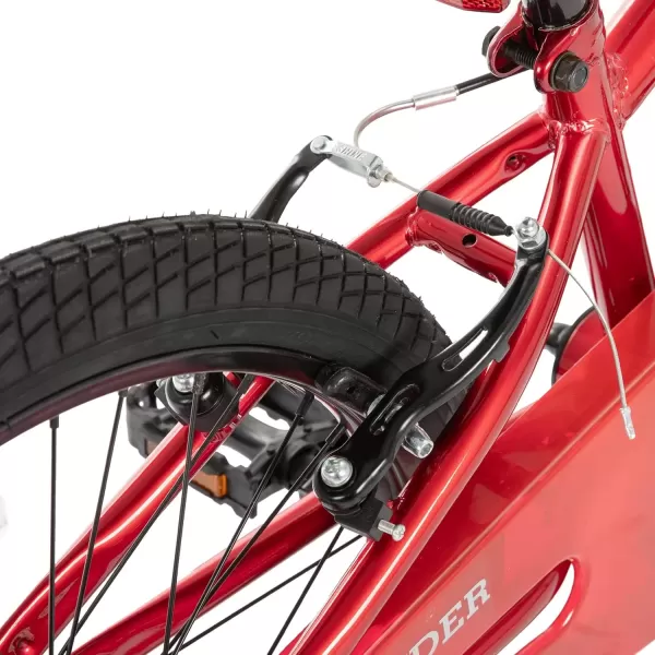 imageJOYSTAR Kids Bike for Ages 212 Years Old Boys Girls 1220 Inch BMX Style Kids Bikes with Training Wheels Children Bicycle for Kids and Toddler Multiple Colorsscarlet red