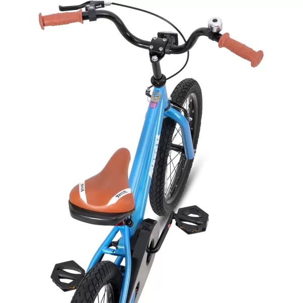 imageJOYSTAR Kids Bike for Ages 212 Years Old Boys Girls 1220 Inch BMX Style Kids Bikes with Training Wheels Children Bicycle for Kids and Toddler Multiple ColorsBlue