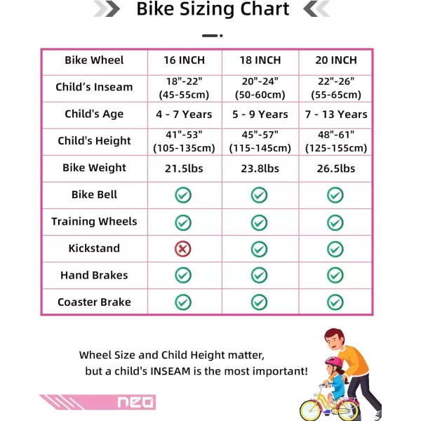 imageJOYSTAR NEO 20 Inch Kids Bike for Ages 610 Years Old Boys ampamp Girls 20 Inch Wheels Kids Mountain Bike with Training Wheels ampamp Handbrake Kids Bicycles Multiple ColorsPurple