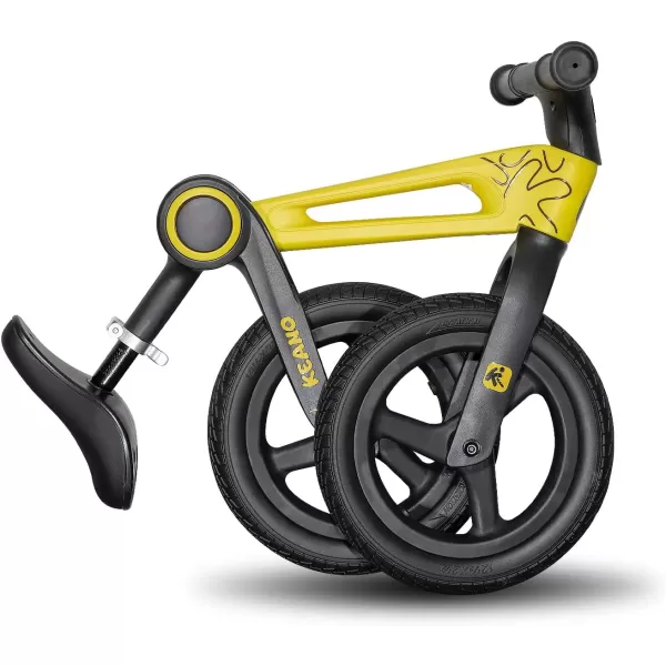 imageJOYSTAR 12 Inch Foldable Balance Bike for Kids Age 2 3 4 5 6 Years Toddler Balance Bicycle for 2 Year Old Boys ampamp Girls No Pedal Push Balance Bike with Adjustable Seat Multiple ColorsYellow