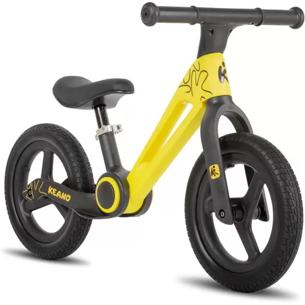 imageJOYSTAR 12 Inch Foldable Balance Bike for Kids Age 2 3 4 5 6 Years Toddler Balance Bicycle for 2 Year Old Boys ampamp Girls No Pedal Push Balance Bike with Adjustable Seat Multiple ColorsYellow
