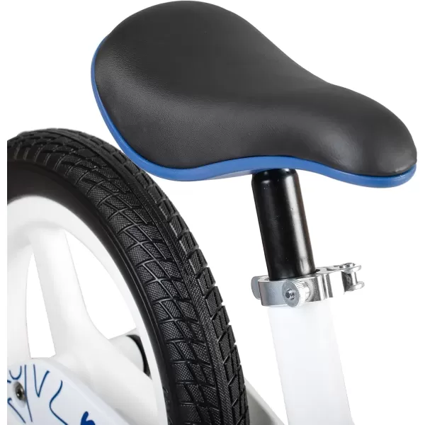 imageJOYSTAR 12 Inch Foldable Balance Bike for Kids Age 2 3 4 5 6 Years Toddler Balance Bicycle for 2 Year Old Boys ampamp Girls No Pedal Push Balance Bike with Adjustable Seat Multiple ColorsBlue