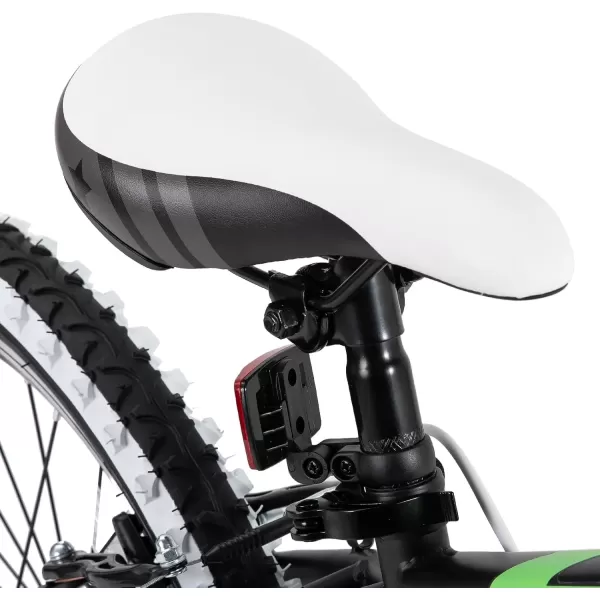 imageJOYSTAR Lubbock 20 24 Inch Kids Bike for Boys ampamp Girls Ages 712 Years Hardtail Mountain Bike for Kids with 1Speed7Speed Drivetrain White Wall Knobby Tires Kids BicycleBlack