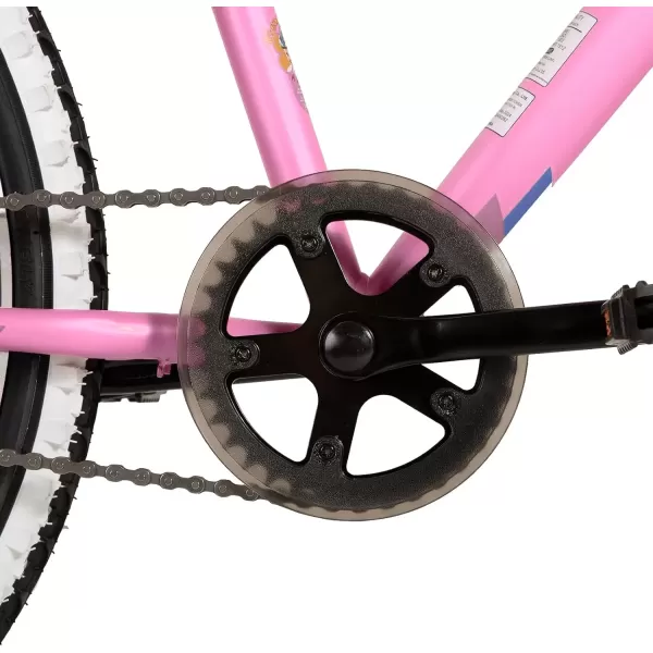 imageJOYSTAR Lubbock 20 24 Inch Kids Bike for Boys ampamp Girls Ages 712 Years Hardtail Mountain Bike for Kids with 1Speed7Speed Drivetrain White Wall Knobby Tires Kids BicyclePink
