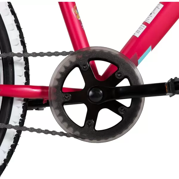 imageJOYSTAR Lubbock 20 24 Inch Kids Bike for Boys ampamp Girls Ages 712 Years Hardtail Mountain Bike for Kids with 1Speed7Speed Drivetrain White Wall Knobby Tires Kids BicycleRed