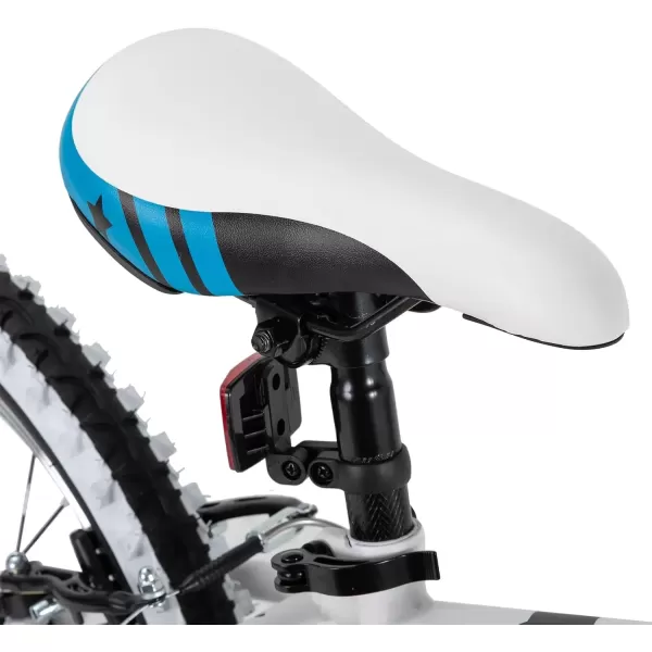 imageJOYSTAR Lubbock 20 24 Inch Kids Bike for Boys ampamp Girls Ages 712 Years Hardtail Mountain Bike for Kids with 1Speed7Speed Drivetrain White Wall Knobby Tires Kids BicycleWhite