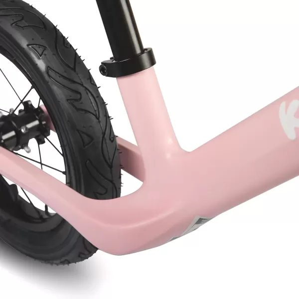 imageKEANO 12 Inch Kids Balance Bike for 26 Years Old Girls Boys Toddler Balance Bike 2 Year Old LightUp Wheels No Pedal Push Bicycle Adjustable Seat Lightweight Nylon Frame Multiple ColorsPink