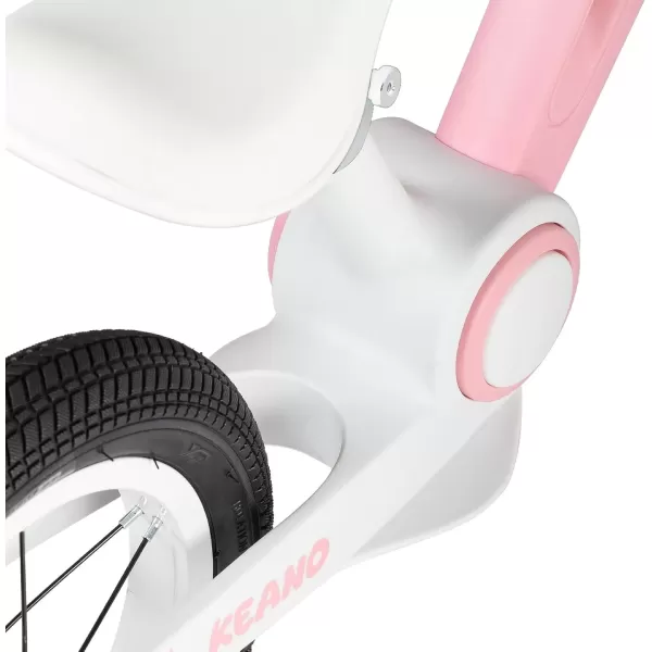 imageKEANO 12quot Foldable Balance Bike for 2 Year Old Girls ampamp Boys Toddler Balance Bicycle for Kids Ages 24 Months to 6 Years No Pedal Push Balance Bike Adjustable Seat ampamp FlatFree Tires Multiple ColorsPink