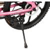 imageJOYSTAR Electric Bike for Kids Teens Ages 10 with 350W Brushless Motor 15 Miles 15MPH Electric Mountain Bicycle with Removable Battery Safe Mini Ebikes with Dual Disc Brakes Multiple ColorsPink