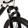 imageJOYSTAR Electric Bike for Kids Teens Ages 10 with 350W Brushless Motor 15 Miles 15MPH Electric Mountain Bicycle with Removable Battery Safe Mini Ebikes with Dual Disc Brakes Multiple ColorsWhite