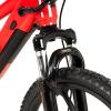 imageJOYSTAR Electric Bike for Kids Teens Ages 10 with 350W Brushless Motor 15 Miles 15MPH Electric Mountain Bicycle with Removable Battery Safe Mini Ebikes with Dual Disc Brakes Multiple ColorsRed