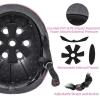 imageDRBIKE Kids Bike Helmet for Toddlers and Kids Ages 38 Adjustable MultiSport Boys Girls Helmet for Cycling Snowboard Roller Skating Scooter Multiple ColorsPink
