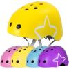 imageDRBIKE Kids Bike Helmet for Toddlers and Kids Ages 38 Adjustable MultiSport Boys Girls Helmet for Cycling Snowboard Roller Skating Scooter Multiple ColorsYellow