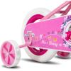 imageJOYSTAR 10 ampamp 12 Inch Kids Bike for Boys and Girls Ages 14 Years Toddler Bike with Training Wheels ampamp Basket Detachable Parent Push Handle Kids Pedal Bike Multiple ColorsPink