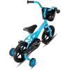imageJOYSTAR 10 ampamp 12 Inch Kids Bike for Boys and Girls Ages 14 Years Toddler Bike with Training Wheels ampamp Basket Detachable Parent Push Handle Kids Pedal Bike Multiple ColorsBlue