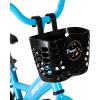 imageJOYSTAR 10 ampamp 12 Inch Kids Bike for Boys and Girls Ages 14 Years Toddler Bike with Training Wheels ampamp Basket Detachable Parent Push Handle Kids Pedal Bike Multiple ColorsBlue