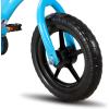 imageJOYSTAR 10 ampamp 12 Inch Kids Bike for Boys and Girls Ages 14 Years Toddler Bike with Training Wheels ampamp Basket Detachable Parent Push Handle Kids Pedal Bike Multiple ColorsBlue