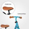 imageJOYSTAR 10quot12quot Toddler Balance Bike for Girls ampamp Boys Ages 18 Months to 5 Years Kids Push Bike with Footrest ampamp Adjustable Seat Height First Birthday Gifts for 25 Boys GirlsBlue