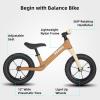 imageJOYSTAR 12 Inch Balance Bike for 18months 2 3 4 and 5 Years Old Boys and Girls Lightweight Push Bike with Adjustable Handlebar and Seat Gift Bike for 25 Boys GirlsSanfordBrown
