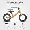 imageJOYSTAR 12 Inch Balance Bike for 18months 2 3 4 and 5 Years Old Boys and Girls Lightweight Push Bike with Adjustable Handlebar and Seat Gift Bike for 25 Boys GirlsSanfordBrown