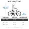 imageJOYSTAR 20quot 24quot 26quot Beach Cruiser Bike for Girls Boys Mens and Womens Single Speed Kids Cruiser Bikes with Coaster Brake Multiple ColorsBlue