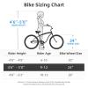 imageJOYSTAR 20quot 24quot 26quot Beach Cruiser Bike for Girls Boys Mens and Womens Single Speed Kids Cruiser Bikes with Coaster Brake Multiple ColorsPurple