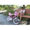 imageJOYSTAR Angel Girls Bike for Toddlers and Kids Ages 213 Years Old 12 14 16 18 20 Inch Kids Bike with Training Wheels ampamp Basket 20 24 Inch Girls Bicycle with Handbrake ampamp KickstandFuchsia
