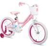 imageJOYSTAR Angel Girls Bike for Toddlers and Kids Ages 213 Years Old 12 14 16 18 20 Inch Kids Bike with Training Wheels ampamp Basket 20 24 Inch Girls Bicycle with Handbrake ampamp KickstandCherry Pink