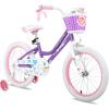 imageJOYSTAR Angel Girls Bike for Toddlers and Kids Ages 213 Years Old 12 14 16 18 20 Inch Kids Bike with Training Wheels ampamp Basket 20 24 Inch Girls Bicycle with Handbrake ampamp KickstandPurple