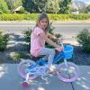 imageJOYSTAR Angel Girls Bike for Toddlers and Kids Ages 213 Years Old 12 14 16 18 20 Inch Kids Bike with Training Wheels ampamp Basket 20 24 Inch Girls Bicycle with Handbrake ampamp KickstandBlue