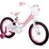 imageJOYSTAR Angel Girls Bike for Toddlers and Kids Ages 213 Years Old 12 14 16 18 20 Inch Kids Bike with Training Wheels ampamp Basket 20 24 Inch Girls Bicycle with Handbrake ampamp KickstandCherry Pink