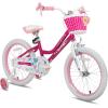 imageJOYSTAR Angel Girls Bike for Toddlers and Kids Ages 213 Years Old 12 14 16 18 20 Inch Kids Bike with Training Wheels ampamp Basket 20 24 Inch Girls Bicycle with Handbrake ampamp KickstandFuchsia