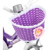 imageJOYSTAR Angel Girls Bike for Toddlers and Kids Ages 213 Years Old 12 14 16 18 20 Inch Kids Bike with Training Wheels ampamp Basket 20 24 Inch Girls Bicycle with Handbrake ampamp KickstandPurple