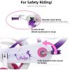 imageJOYSTAR Fairy Girls Bike for Toddlers and Kids Ages 28 Years Old 12 14 16 18 Inch Kids Bike with Training Wheels Handbrake and Basket Toddler Girl Bike Children BicyclePurple