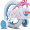 imageJOYSTAR Fairy Girls Bike for Toddlers and Kids Ages 28 Years Old 12 14 16 18 Inch Kids Bike with Training Wheels Handbrake and Basket Toddler Girl Bike Children BicyclePink